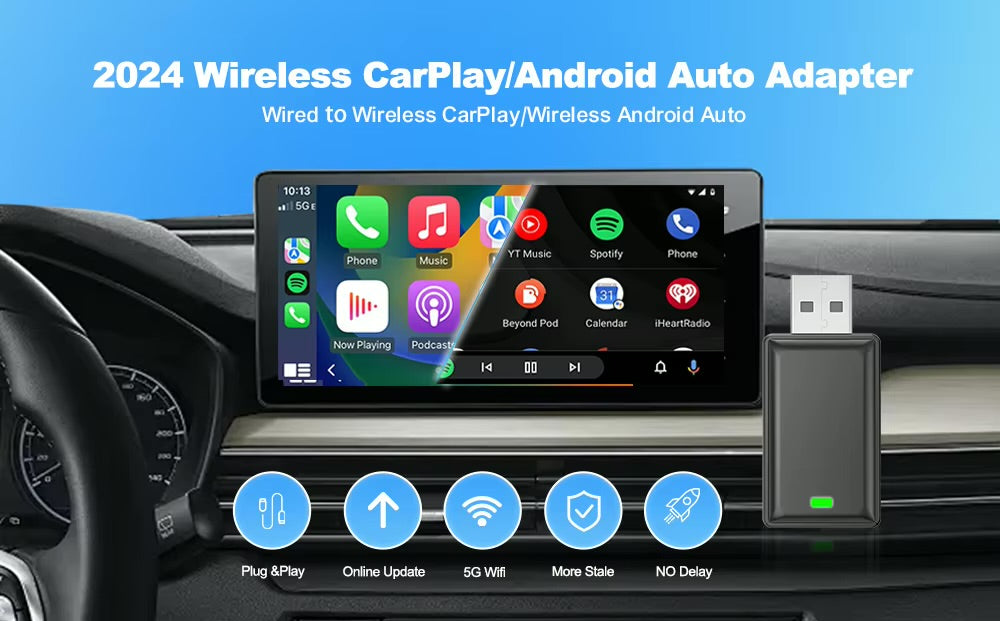 Connecteur USB Carplay et Android Auto